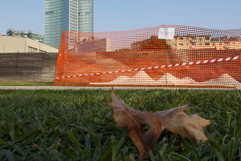 © Gloria Pozzato, Il verde al centro, Milano, 2013
