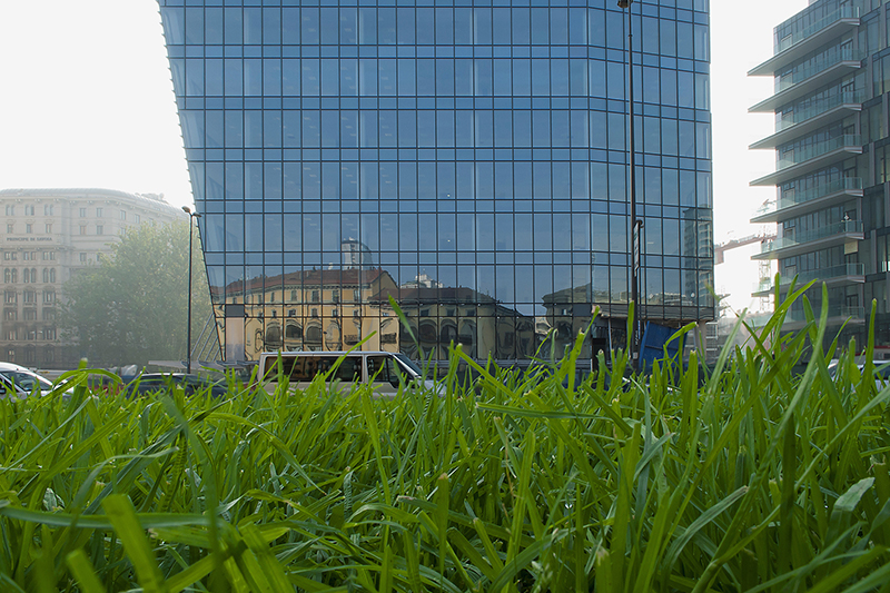 © Gloria Pozzato, Il verde al centro, Milano, 2013