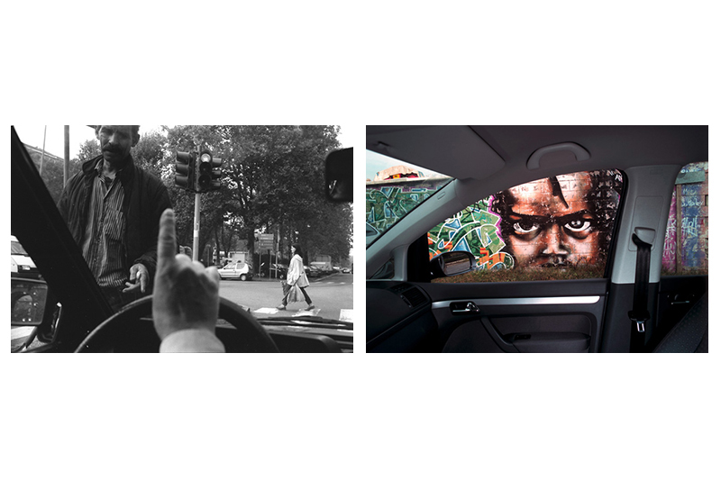 &copy; Piero Raffaelli, Milano, 2010, Dentro l'auto